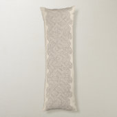 抽象的なボーダー ボディピロー (裏面 (縦))