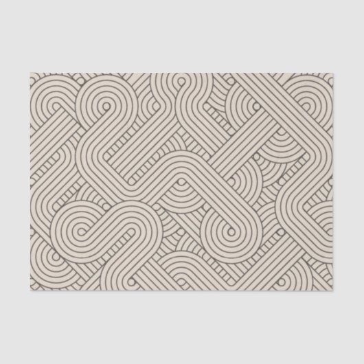 抽象的なボーダー 薄葉紙 (正面)