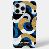 抽象的なポリネシアンウェーブ - 芸術的なリズム Case-Mate iPhoneケース (裏面)