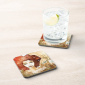 抽象的なポートレート3 コースター (右側)