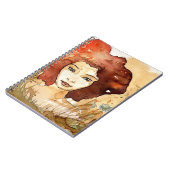 抽象的なポートレート3 ノートブック (左側)