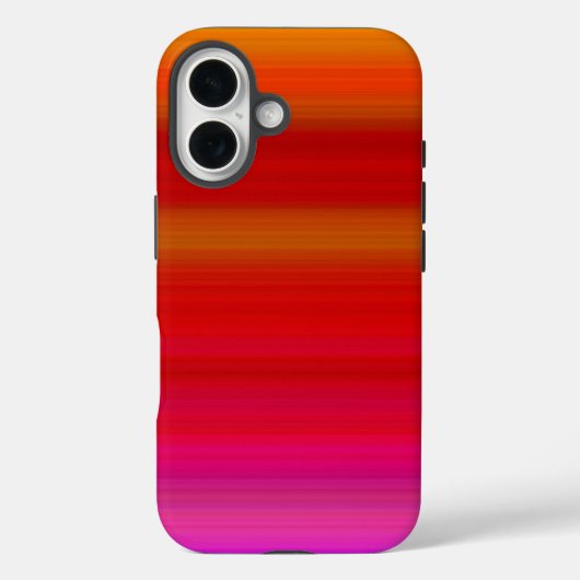 抽象的なマルチカラーストライプ Case-Mate iPhoneケース (裏面)