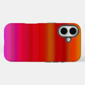 抽象的なマルチカラーストライプ Case-Mate iPhoneケース (裏面 (横))