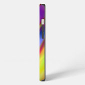 抽象的なマルチカラーiPhoneハードケース iPhoneケース (左側面)