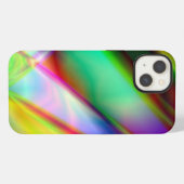 抽象的なマルチカラーiPhoneハードケース iPhoneケース (裏面横)
