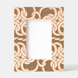 抽象的なモダンケルトノット エレガント おしゃれ メンズ レーザー彫刻フレーム