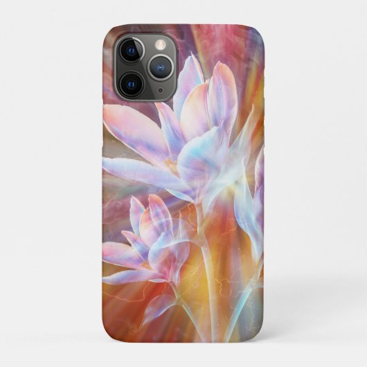 抽象的なモダンフラワーズアート Case-Mate iPhoneケース (裏)