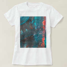 抽象的なモダンTシャツ Tシャツ