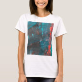 抽象的なモダンTシャツ Tシャツ (正面)