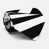 抽象的なモノクロの渦巻く螺旋階段 ネクタイ (ロール)