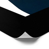 抽象的なモロッコのドアウェイウォールアート ポスター (角)