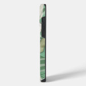 抽象的なユリ iPhoneケース (左側面)