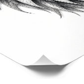 抽象的なライオンアート ポスター (コーナー)