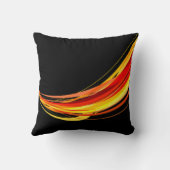 抽象的なリボン クッション (裏面)