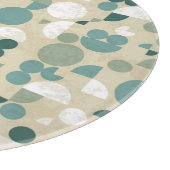 抽象的なレトロパターン カッティングボード (角)