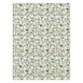 抽象的なレトロパターン テーブルクロス (正面)