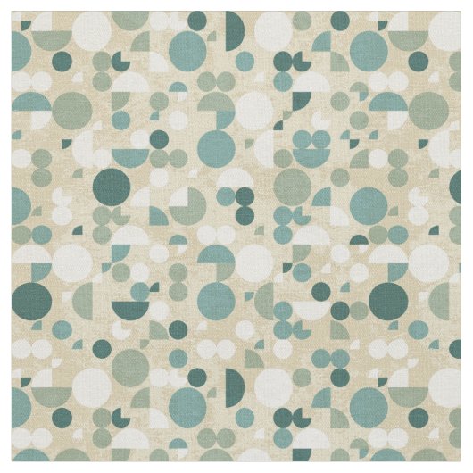 抽象的なレトロパターン ファブリック (クローズアップ)