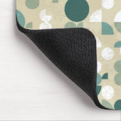 抽象的なレトロパターン マウスパッド (コーナー)