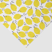 抽象的なレモンの実のパターン デコパージュ 薄葉紙 (詳細)
