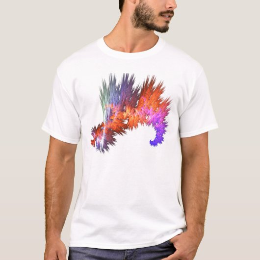 抽象的なロゴの要素 Tシャツ (正面)