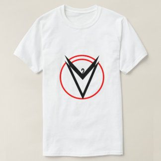 抽象的なロゴTシャツ Tシャツ