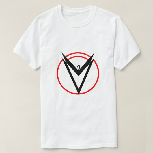 抽象的なロゴTシャツ Tシャツ (デザイン正面)