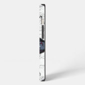 抽象的なヴァンパイアアート iPhoneケース (左側面)