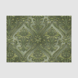 抽象的なヴィンテージアルミニウムパターン 薄葉紙