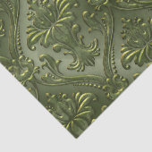 抽象的なヴィンテージアルミニウムパターン 薄葉紙 (詳細)