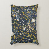 抽象的なヴィンテージパターン アクセントクッション (正面(垂直))