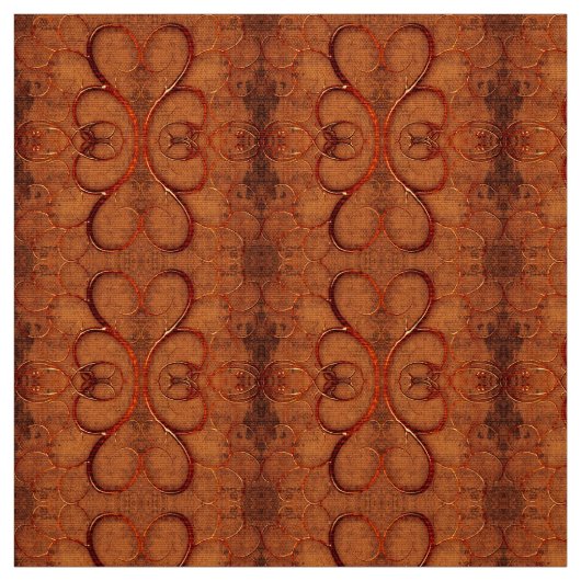 抽象的なヴィンテージパターン ファブリック (見本)