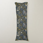 抽象的なヴィンテージパターン ボディピロー (正面縦)