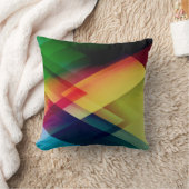 抽象的な三角形 クッション (ブランケット)