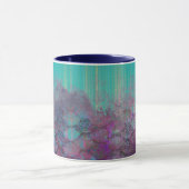 抽象的な人魚の質 マグカップ (中央)