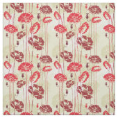 抽象的な優雅の花パターン2 ファブリック (見本)