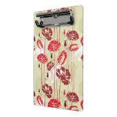 抽象的な優雅の花パターン2 ミニクリップボード (アングル2)