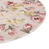 抽象的な優雅の花パターン3 カッティングボード (角)