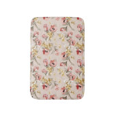 抽象的な優雅の花パターン3 バスマット (正面縦)