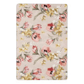 抽象的な優雅の花パターン3 ミニクリップボード (裏面)