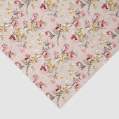 抽象的な優雅の花パターン3 薄葉紙 (詳細)
