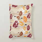 抽象的な優雅の花パターン4 アクセントクッション (正面(垂直))