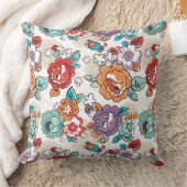 抽象的な優雅の花パターン5 クッション (ブランケット)