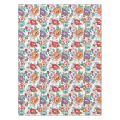 抽象的な優雅の花パターン5 テーブルクロス (正面)