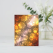 抽象的な六角形 ポストカード (スタンド正面)