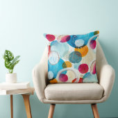 抽象的な円形のホームデコ ギフト アートスロー枕 クッション (椅子)