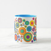 抽象的な円 マグカップ (中央)