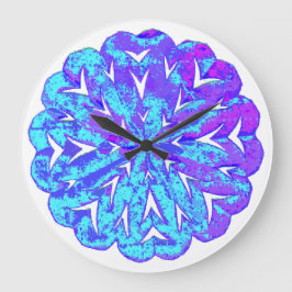 抽象的な円WYCINANKI ラージ壁時計