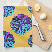 抽象的な円WYCINANKI G キッチンタオル (四つ折り)