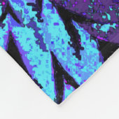 抽象的な円WYCINANKI G フリースブランケット (角)