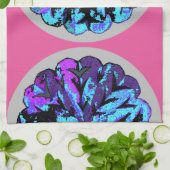 抽象的な円WYCINANKI GR キッチンタオル (折り畳み)